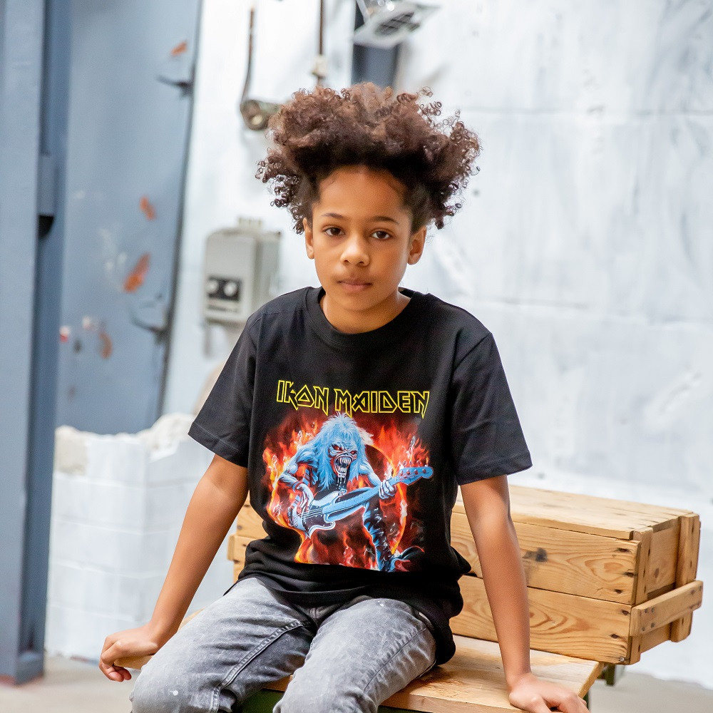 Iron Maiden T-shirt til børn | FLF fotoshoot